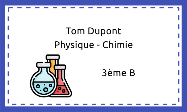 Physique Chimie